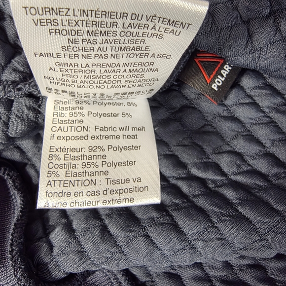 Obermeyer Explorer Tech Crew Sweater Mens M Polartec Power Air Blue Nights NWT - Picture 11 of 14